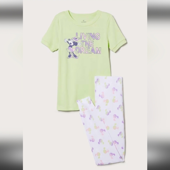 NWT Disney Minnie Mouse Kids Pajamas, kids size XL - Picture 1 of 6